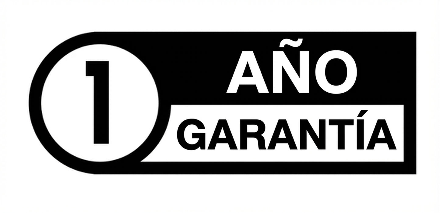 1 Año Garantía