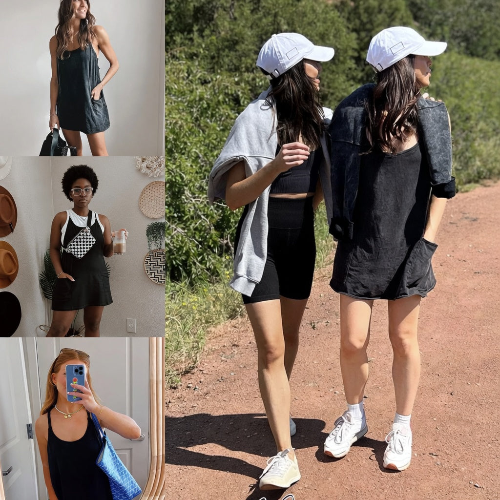 Vestido Mono 2 en 1 - Deporte, Playa, Casa ... Comodidad y estilo