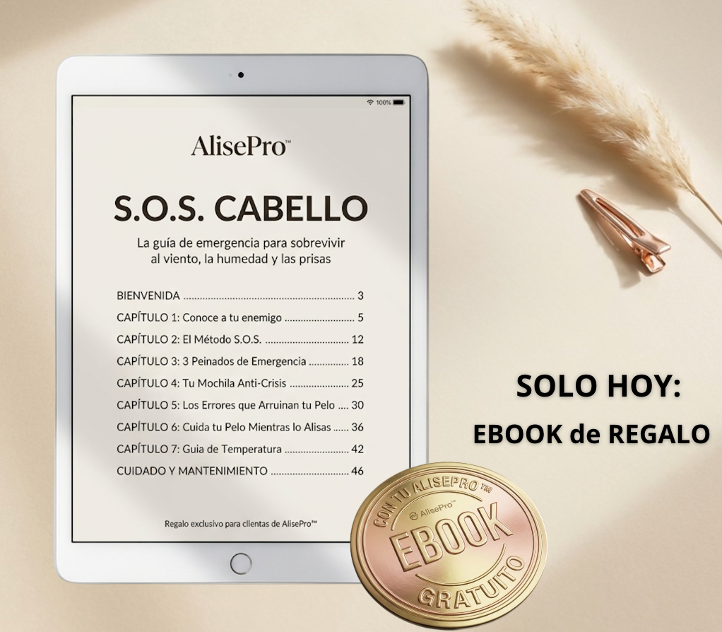 AlisePro™ - Alisado sin enchufes, donde sea... siempre en tu bolso