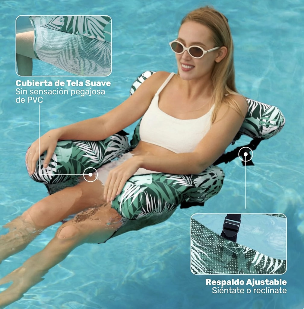 AquaChill™ - Silla Flotante para Piscina