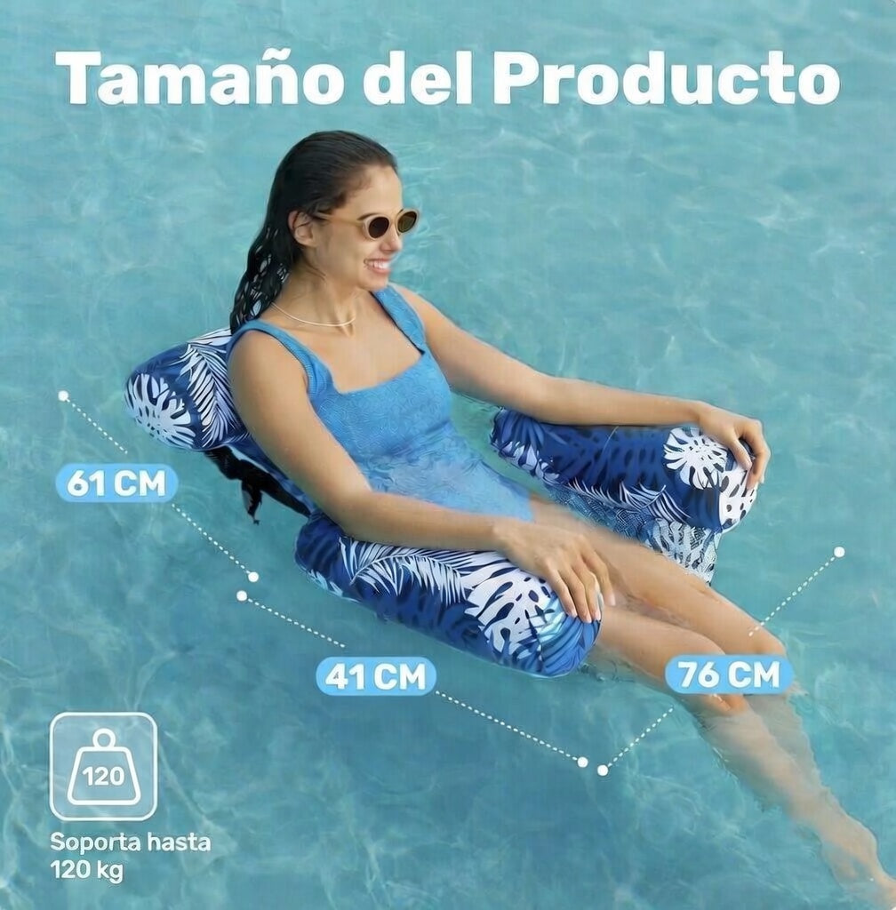 AquaChill™ - Silla Flotante para Piscina